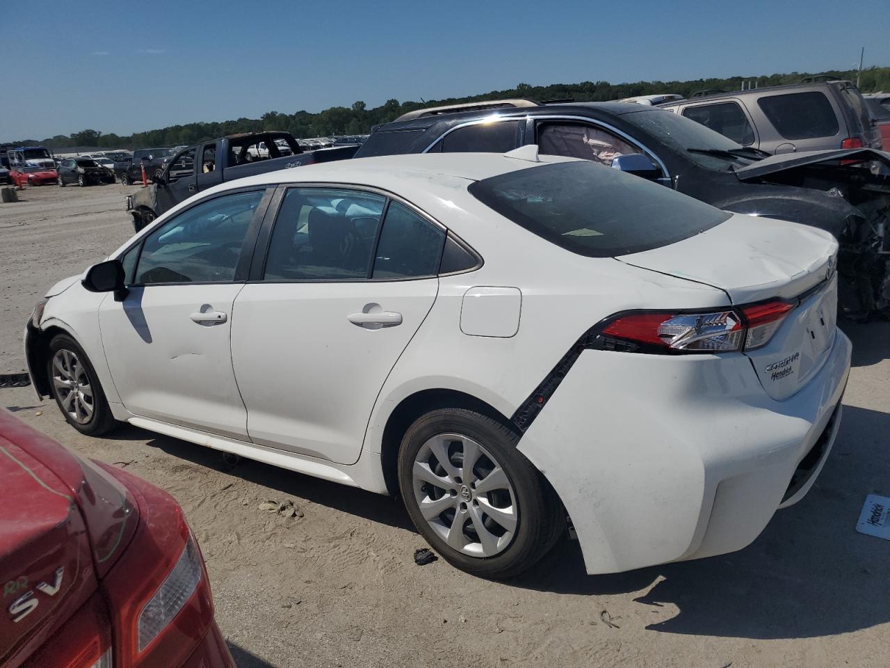 2021 Toyota Corolla VIN 5YFEPMAE8MP223143 Copart auction photo, all over damage thumbnail 2