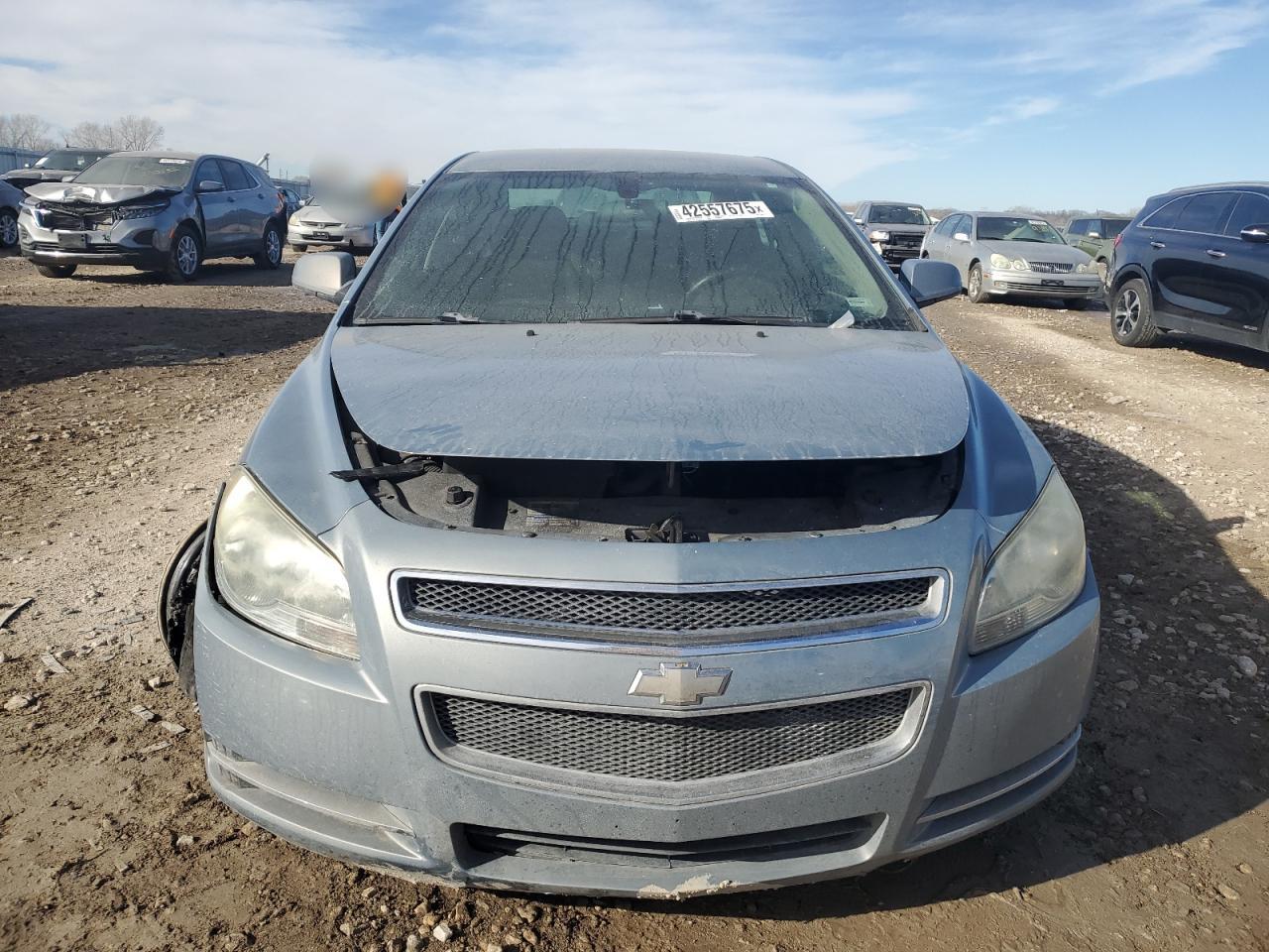 2009 Chevrolet Malibu VIN 1G1ZH57B19F229424 Copart auction photo, front end / undercarriage damage thumbnail 5