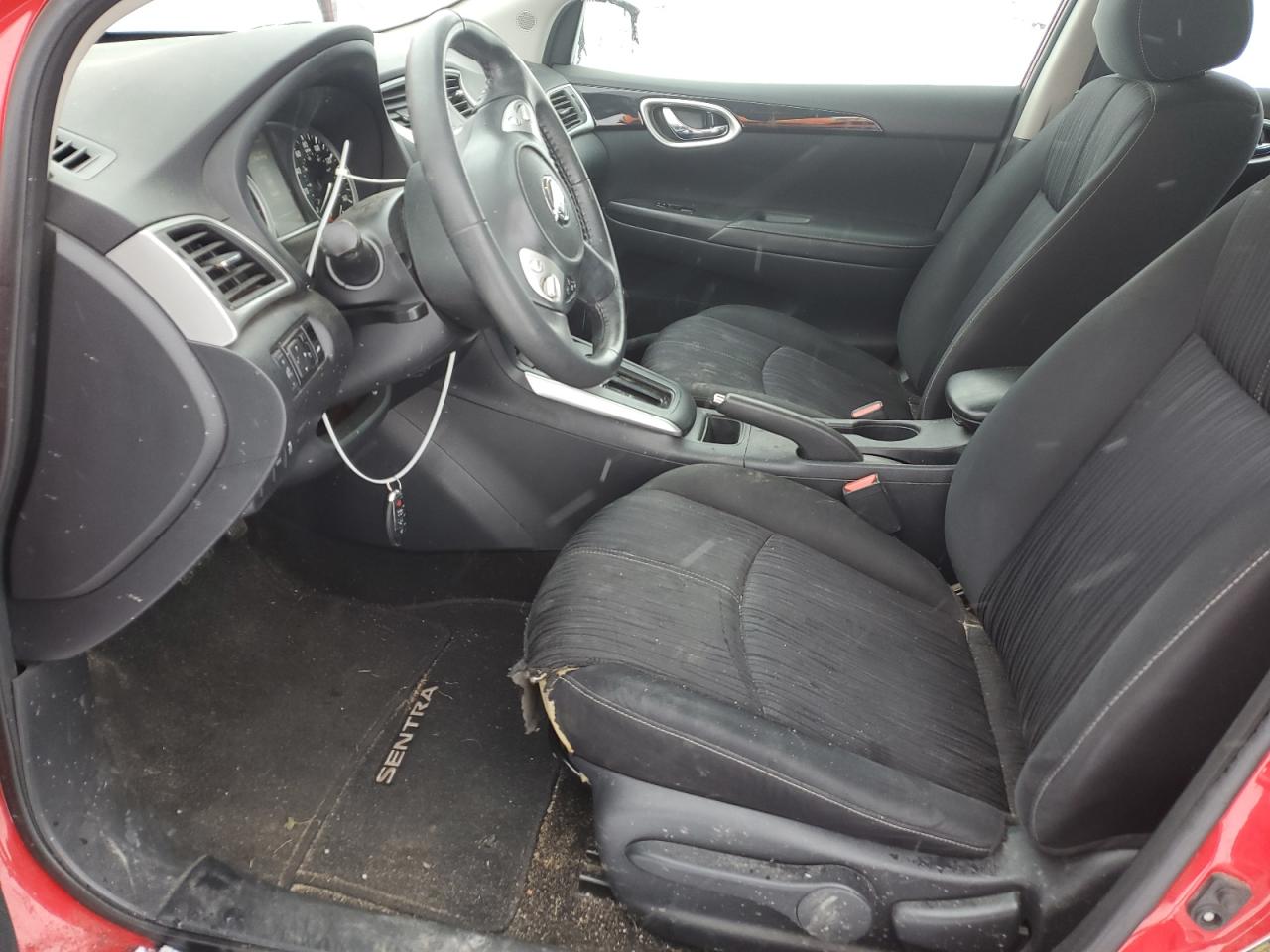 2017 Nissan Sentra VIN 3N1AB7AP6HL644008 Copart auction photo, all over damage thumbnail 7