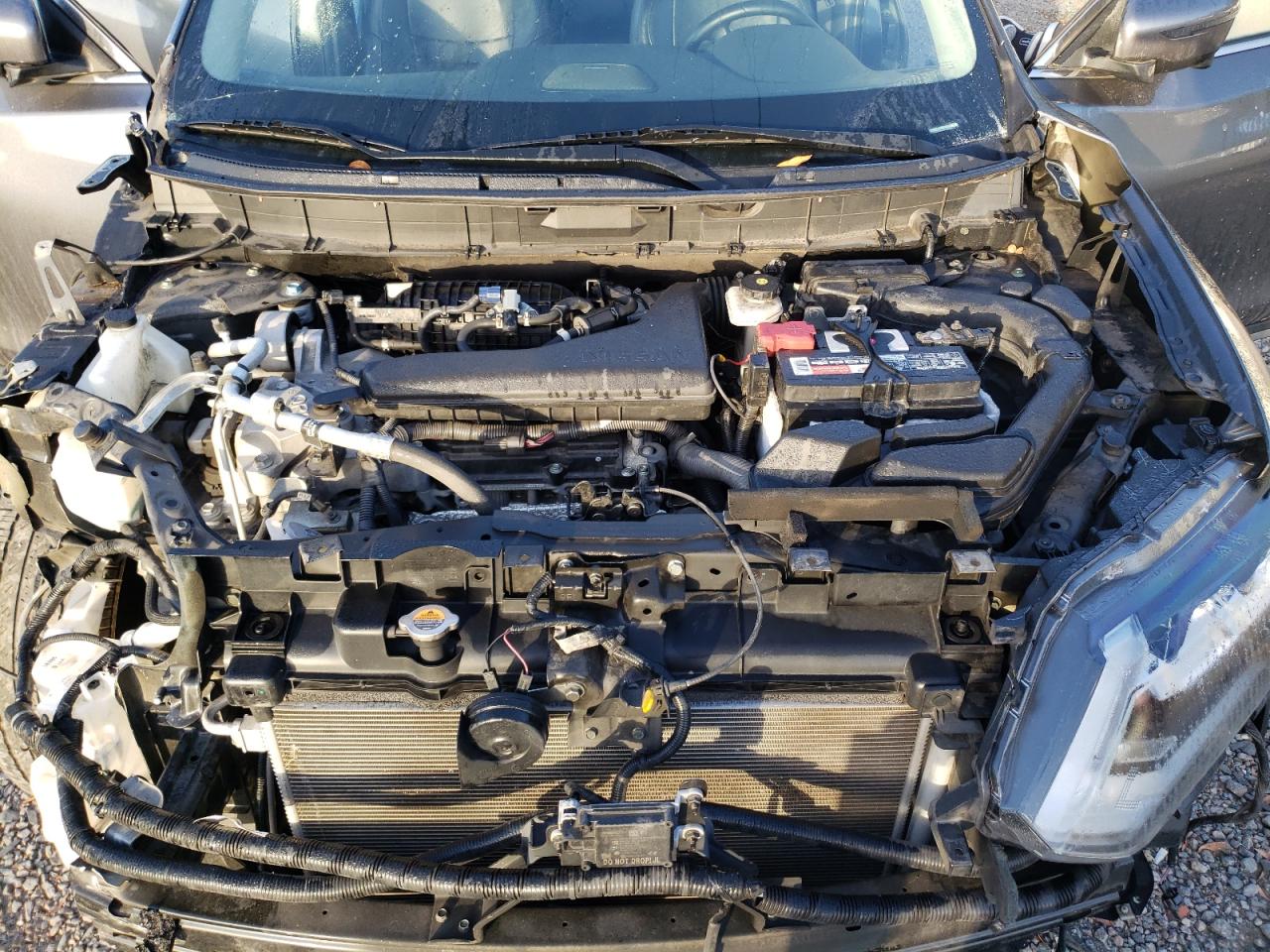 2019 Nissan Rogue VIN 5N1AT2MT8KC732224 Copart auction photo, front end / side damage thumbnail 12