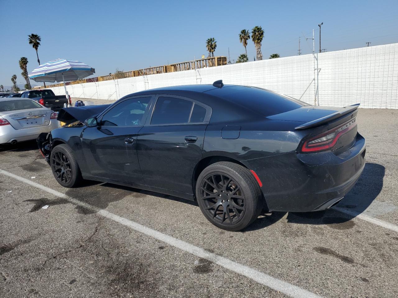 2018 Dodge Charger VIN 2C3CDXJG7JH316745 Copart auction photo, front end / minor dent/scratches damage thumbnail 2