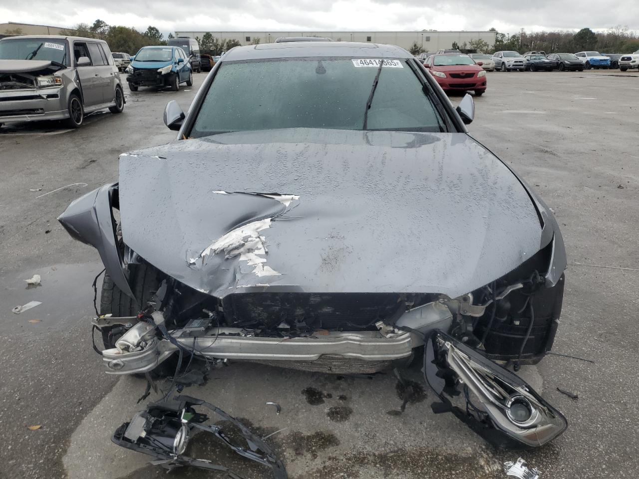 2016 Audi A6 VIN WAUFFAFC3GN009186 Copart auction photo, front end / minor dent/scratches damage thumbnail 5
