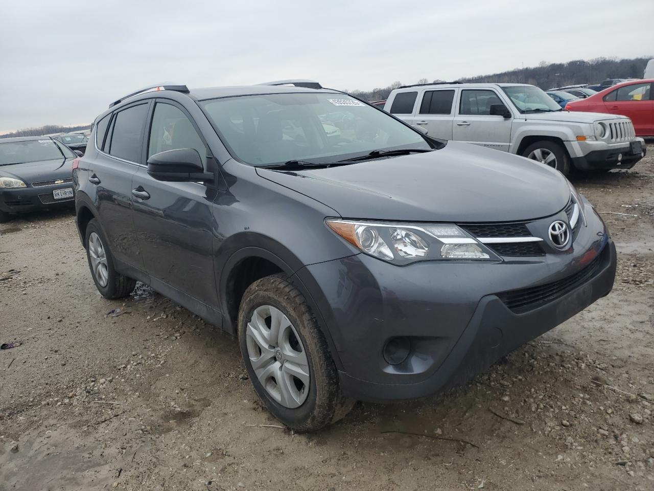 2015 Toyota RAV 4 VIN JTMZFREV3FD052724 Copart auction photo, rear end damage thumbnail 4