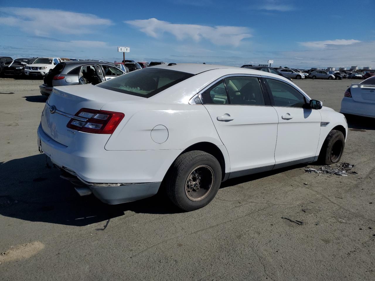 2013 Ford Taurus VIN 1FAHP2D89DG206513 Copart auction photo, all over damage thumbnail 3