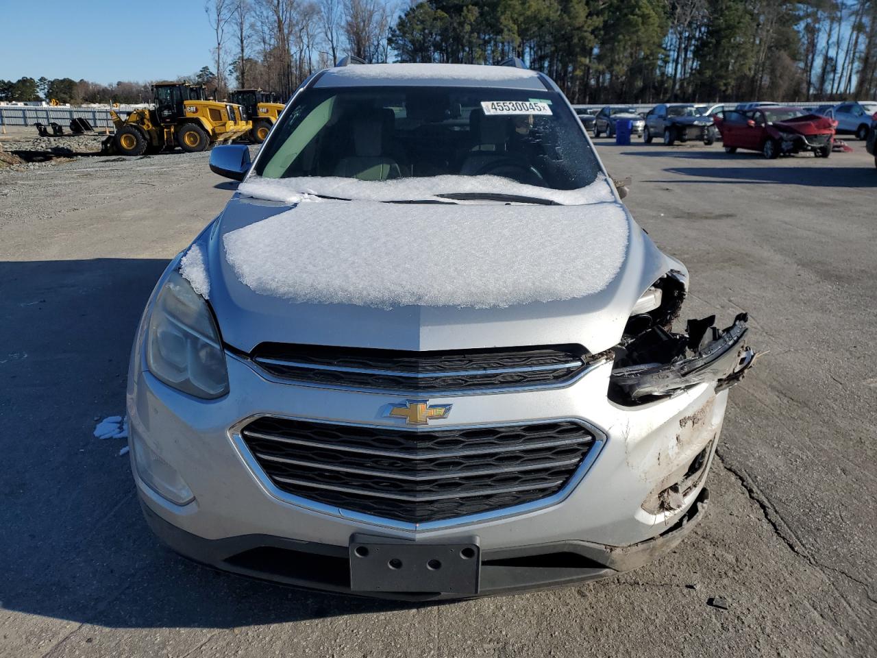 2016 Chevrolet Equinox VIN 2GNFLGEK4G6175588 Copart auction photo, front end damage thumbnail 5
