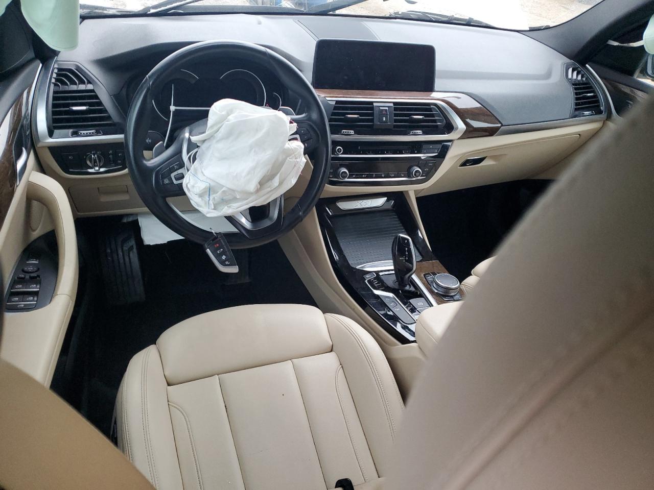 2019 BMW X3 VIN 5UXTR9C52KLP84955 Copart auction photo, front end / minor dent/scratches damage thumbnail 8