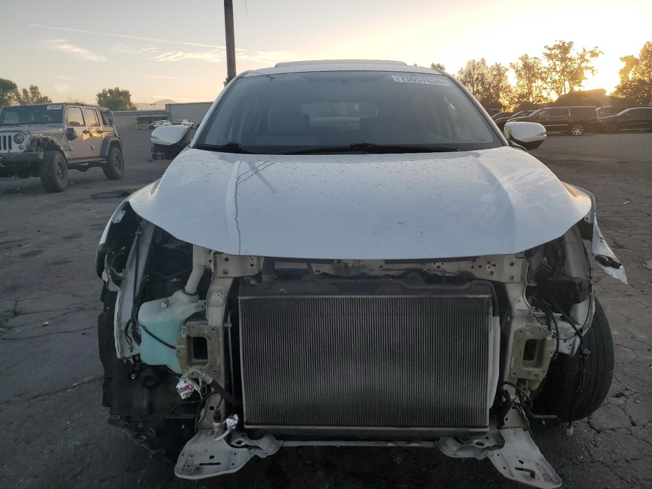 2017 Honda HR-V VIN 3CZRU6H54HM728339 Copart auction photo, front end / side damage thumbnail 5