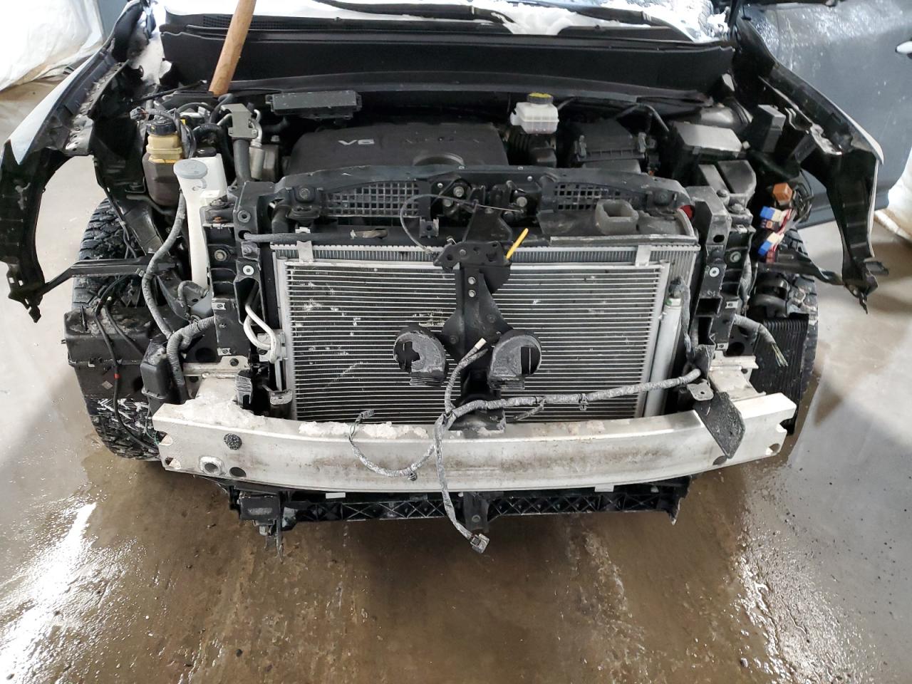 2019 Nissan Pathfinder VIN 5N1DR2MM6KC598169 Copart auction photo, front end damage thumbnail 12