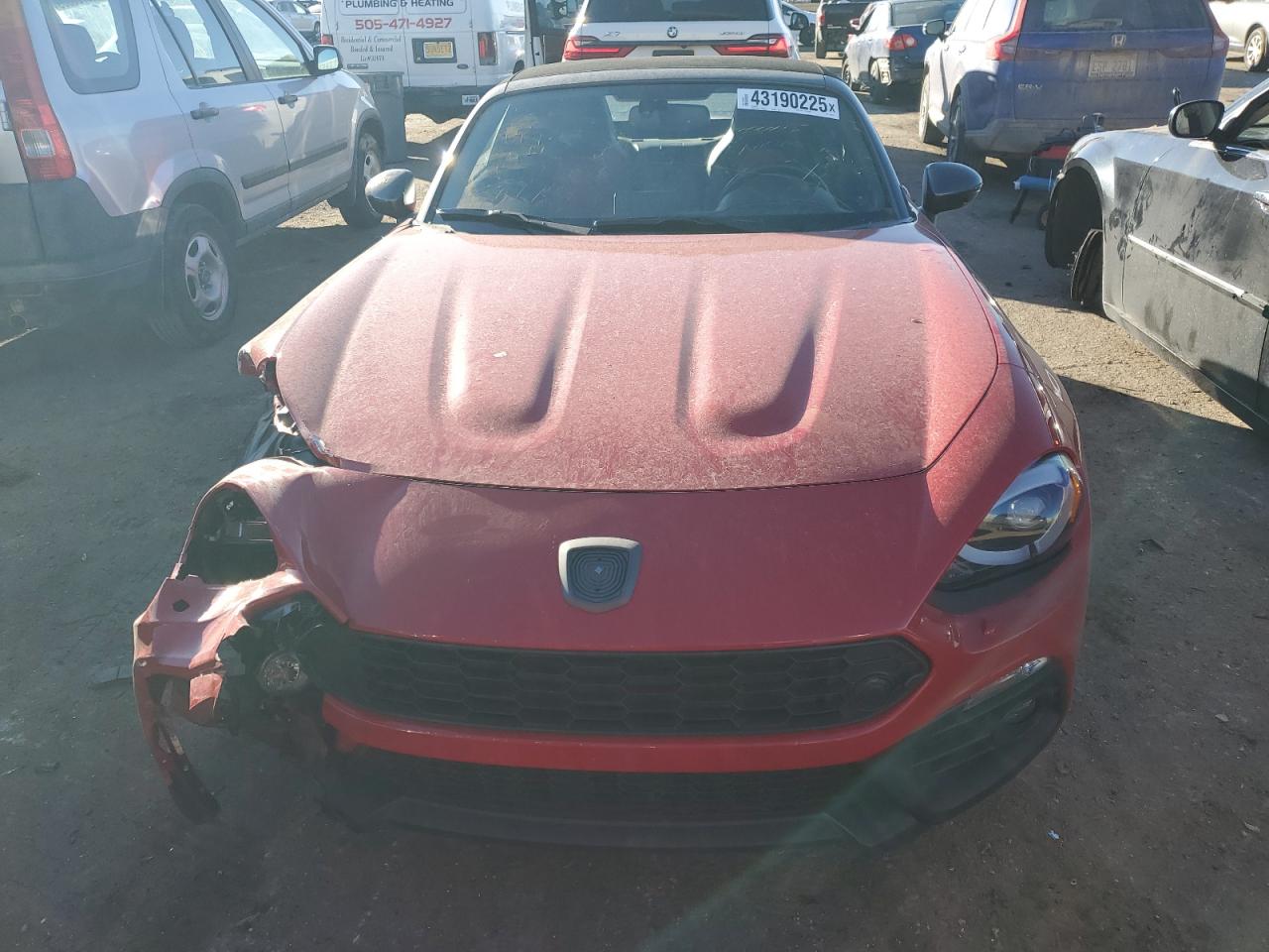 2018 Fiat 124 Spider VIN JC1NFAEK5J0136014 Copart auction photo, front end damage thumbnail 5