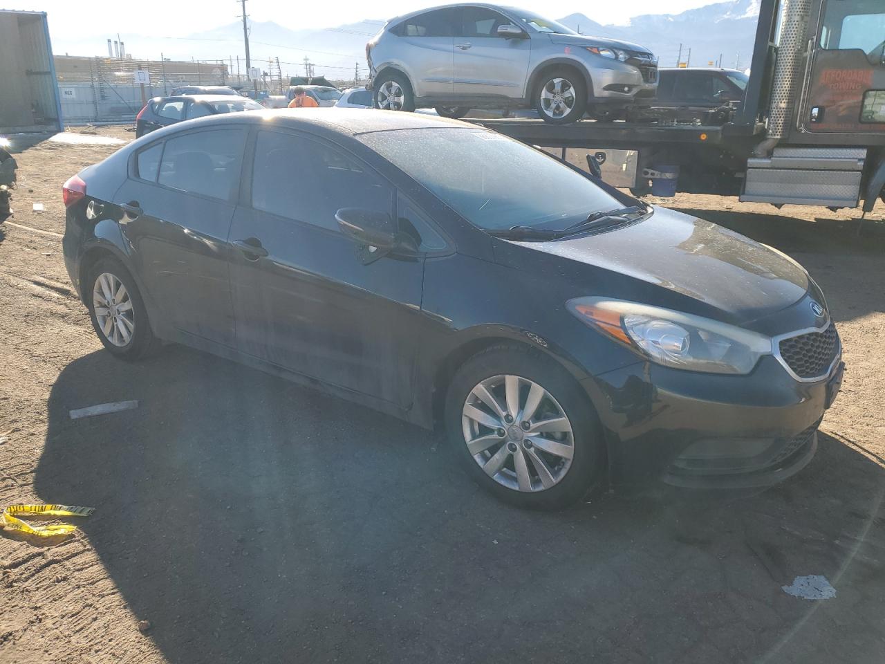 2016 KIA Forte VIN KNAFX4A60G5529734 Copart auction photo, front end damage thumbnail 4