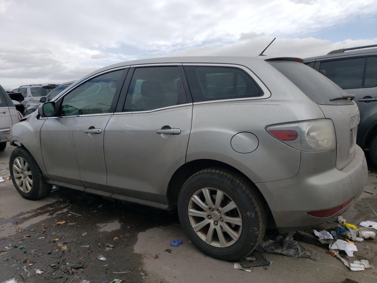 2010 Mazda CX-7 VIN JM3ER2W57A0321844 Copart auction photo, front end / hail damage thumbnail 2