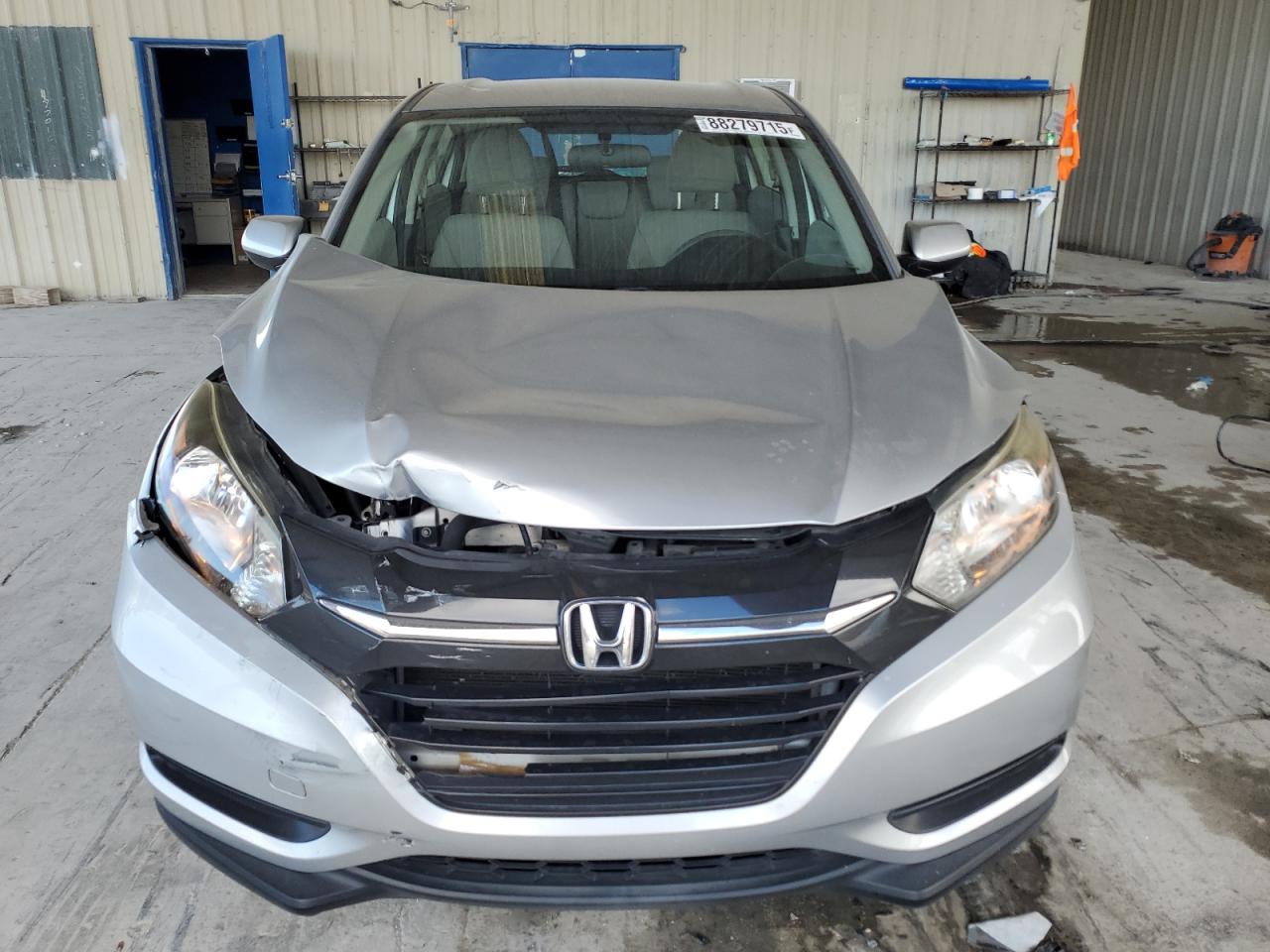 2016 Honda HR-V VIN 3CZRU5H39GM725055 Copart auction photo, front end damage thumbnail 5