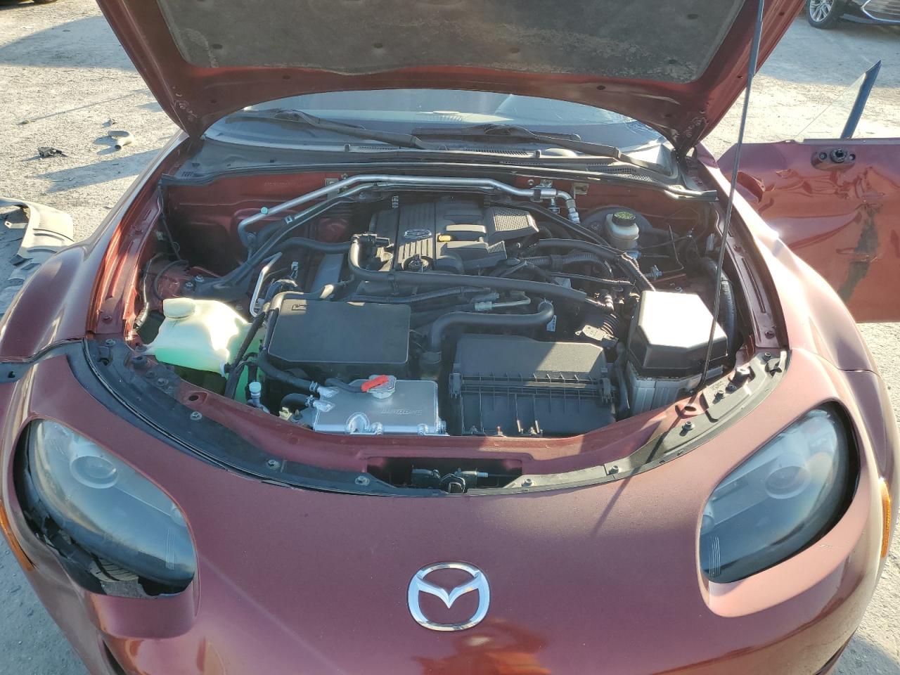2006 Mazda MX-5 VIN JM1NC25F660110677 Copart auction photo, all over damage thumbnail 12