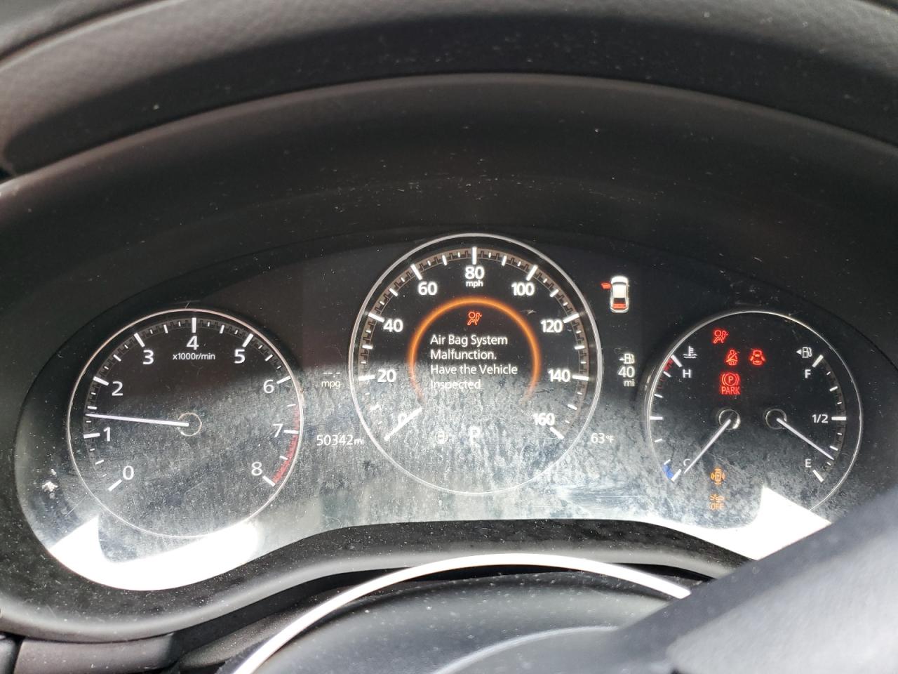 2020 Mazda 3 VIN 3MZBPABL3LM127020 Copart auction photo, front end / undercarriage damage thumbnail 9