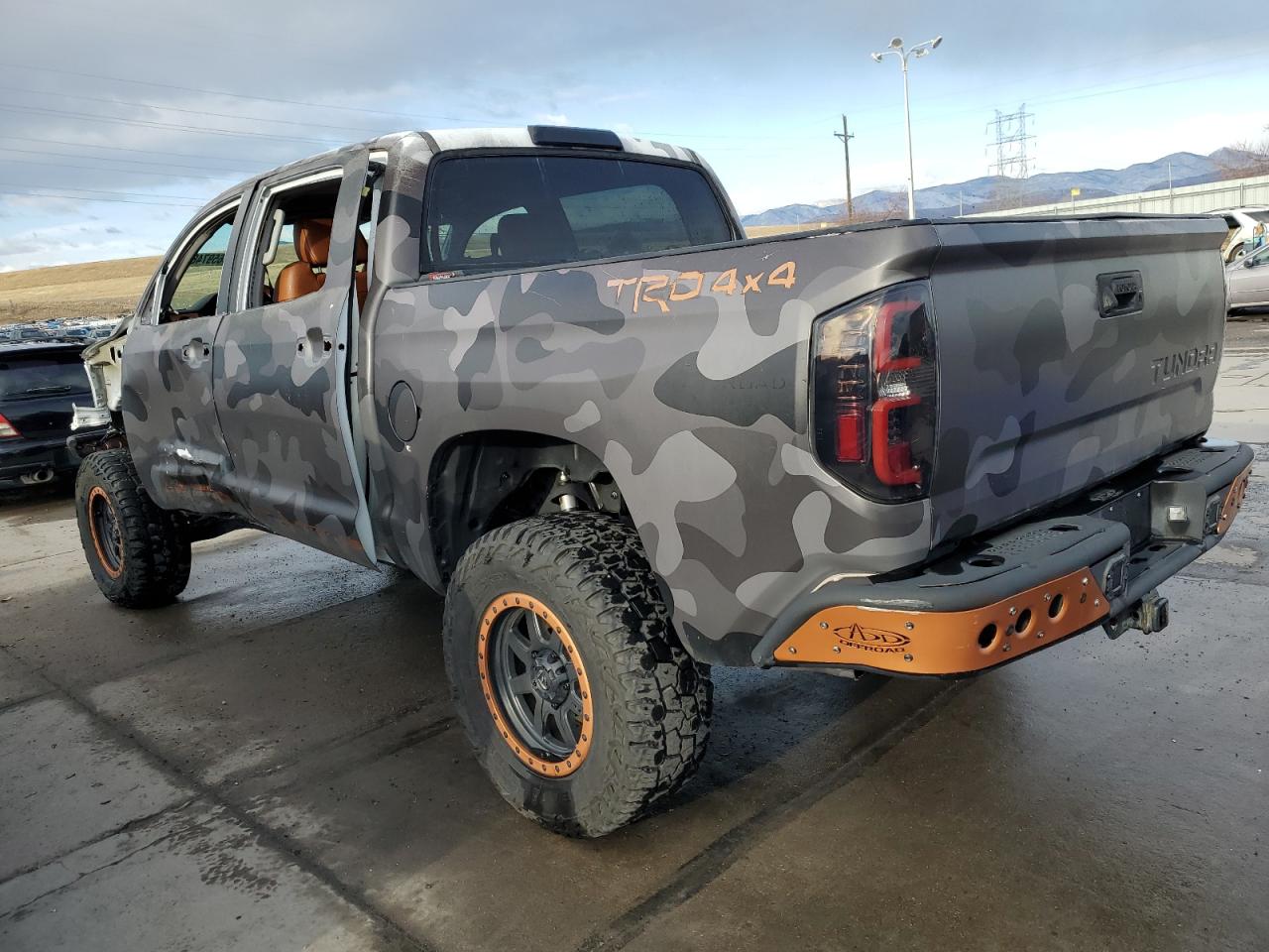2016 Toyota Tundra VIN 5TFAW5F19GX537967 Copart auction photo, side damage thumbnail 2