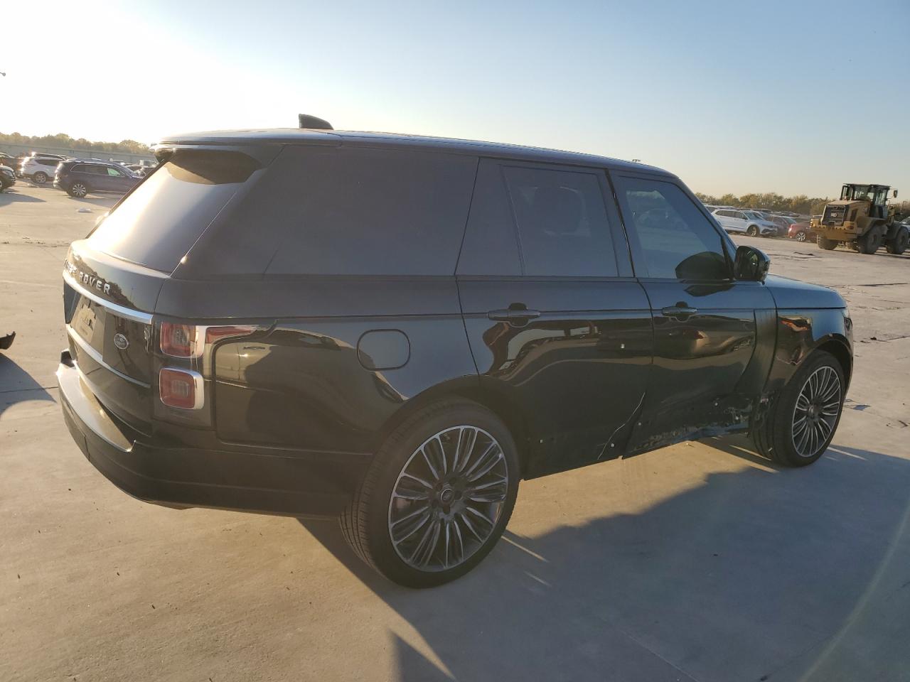 2019 Land Rover Range Rover VIN SALGS2REXKA562013 Copart auction photo, side damage thumbnail 3