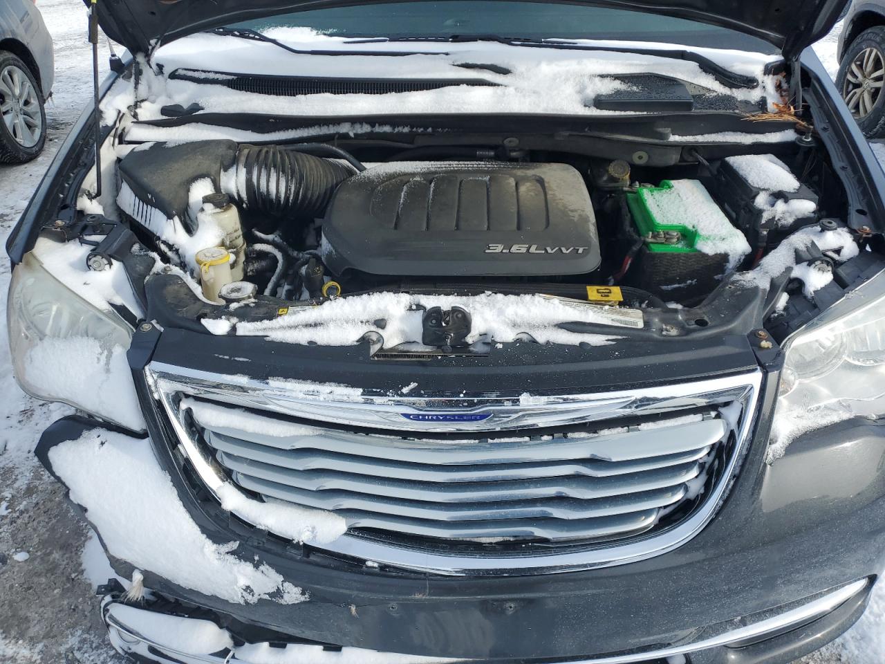 2012 Chrysler Town & Country VIN 2C4RC1BG8CR261059 Copart auction photo, front end damage thumbnail 12
