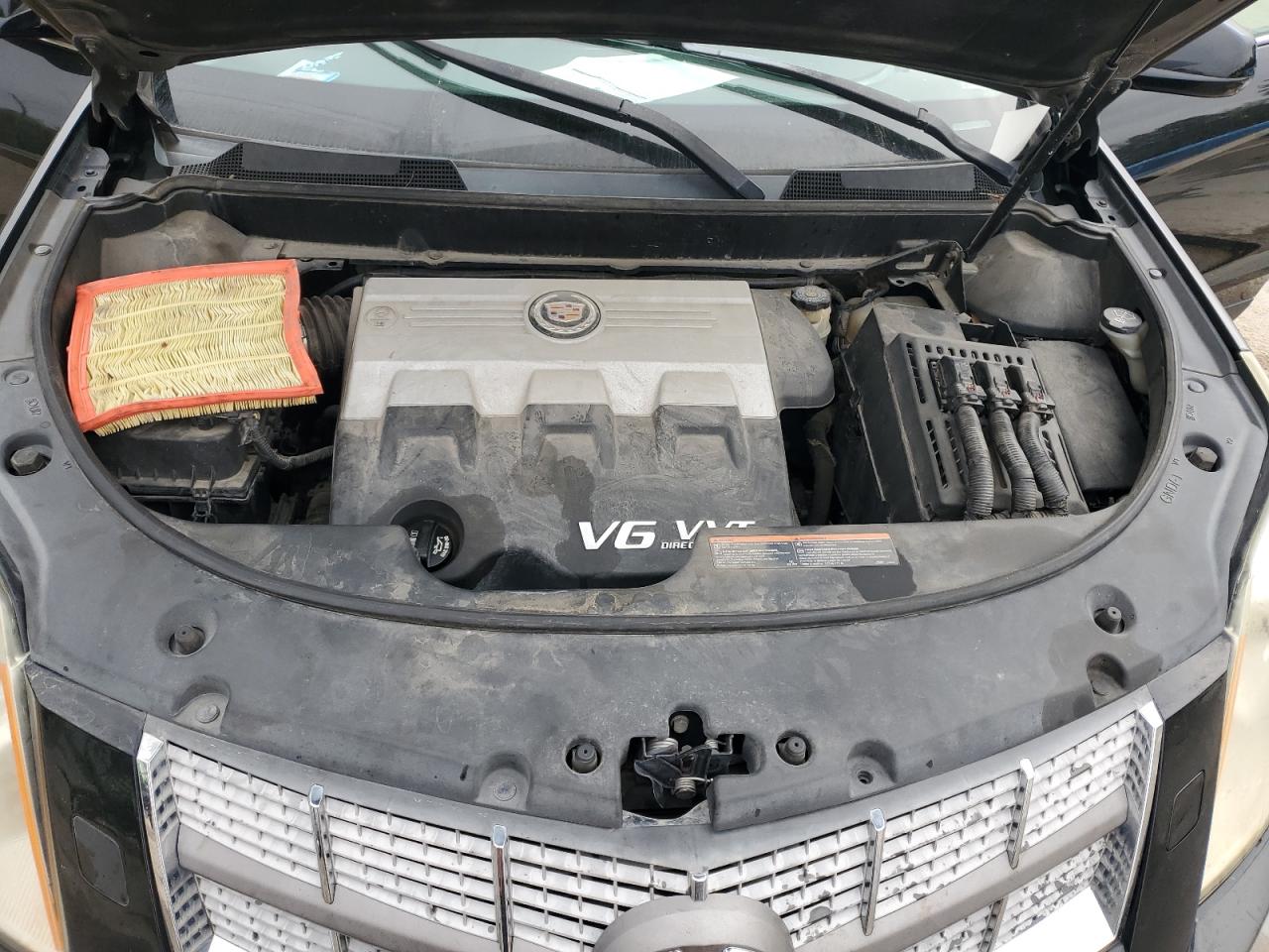 2010 Cadillac SRX VIN 3GYFNBEY0AS567755 Copart auction photo, water/flood damage thumbnail 12