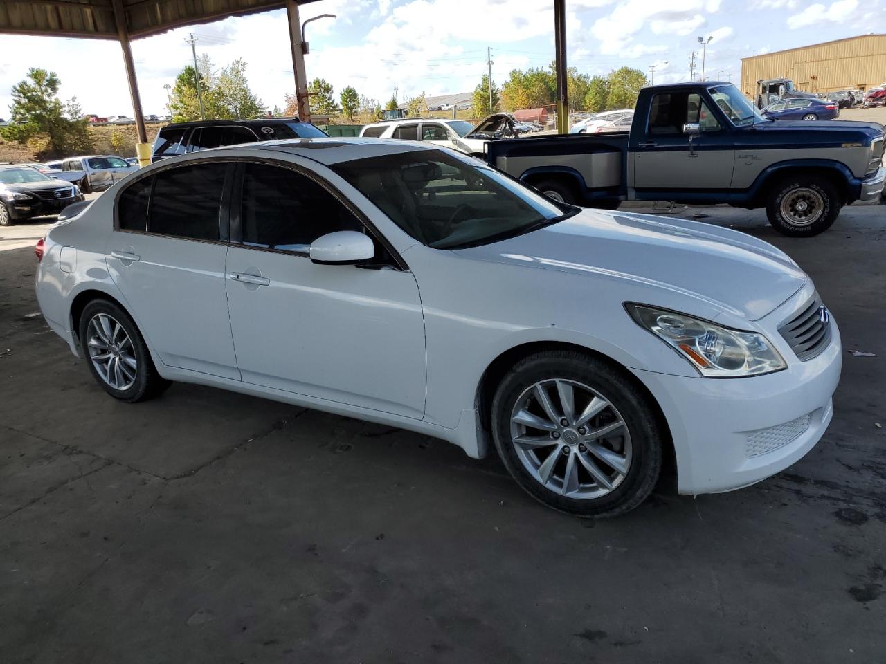 2007 Infiniti G VIN JNKBV61E27M709733 Copart auction photo, water/flood damage thumbnail 4