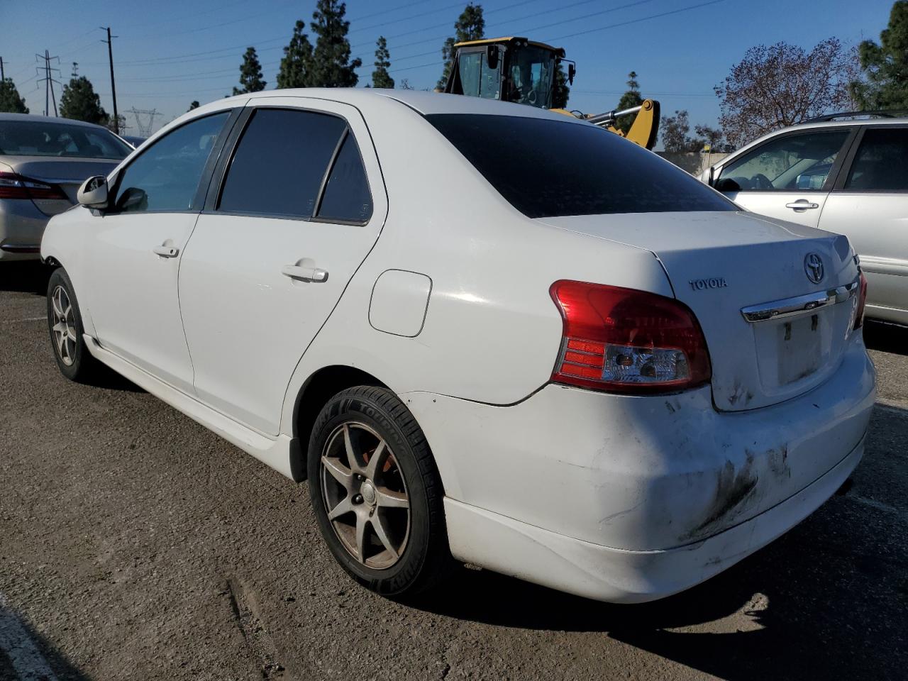 2007 Toyota Yaris VIN JTDBT923971143335 Copart auction photo, front end damage thumbnail 2