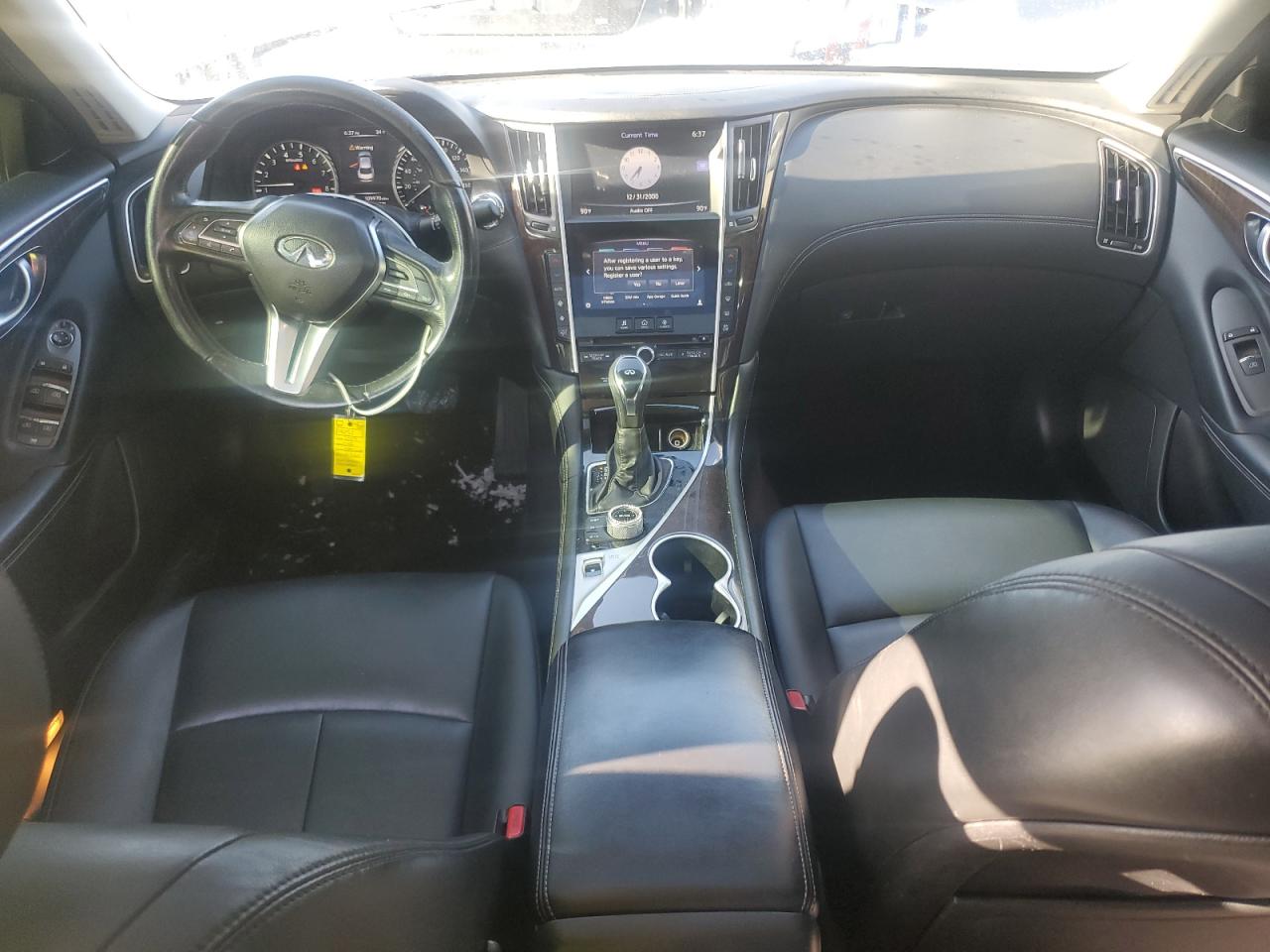 2018 Infiniti Q50 VIN JN1EV7AR9JM440583 Copart auction photo, front end / rear end damage thumbnail 8