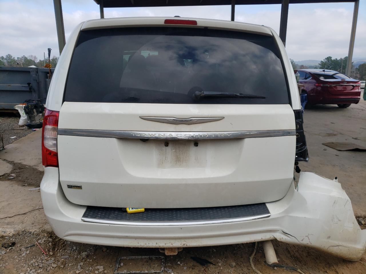 2014 Chrysler Town & Country VIN 2C4RC1BG6ER438422 Copart auction photo, rear end / side damage thumbnail 6