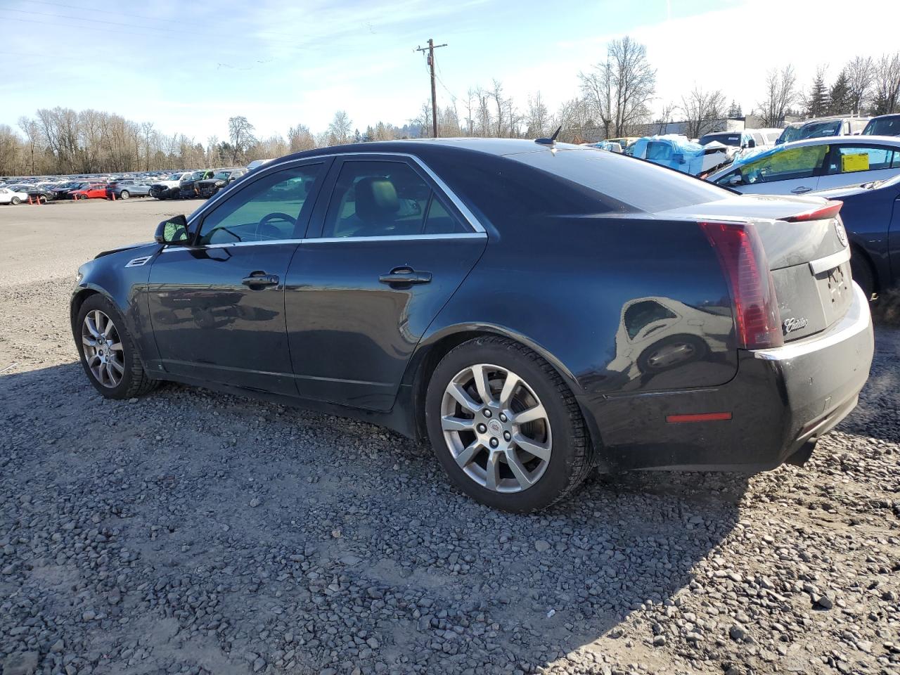 2008 Cadillac CTS VIN 1G6DP57V480119065 Copart auction photo, front end damage thumbnail 2