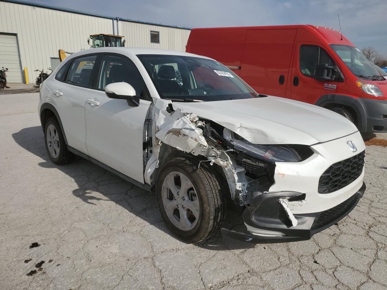 2023 Honda HR-V VIN 3CZRZ2H36PM741228 Copart auction photo, front end damage thumbnail 4