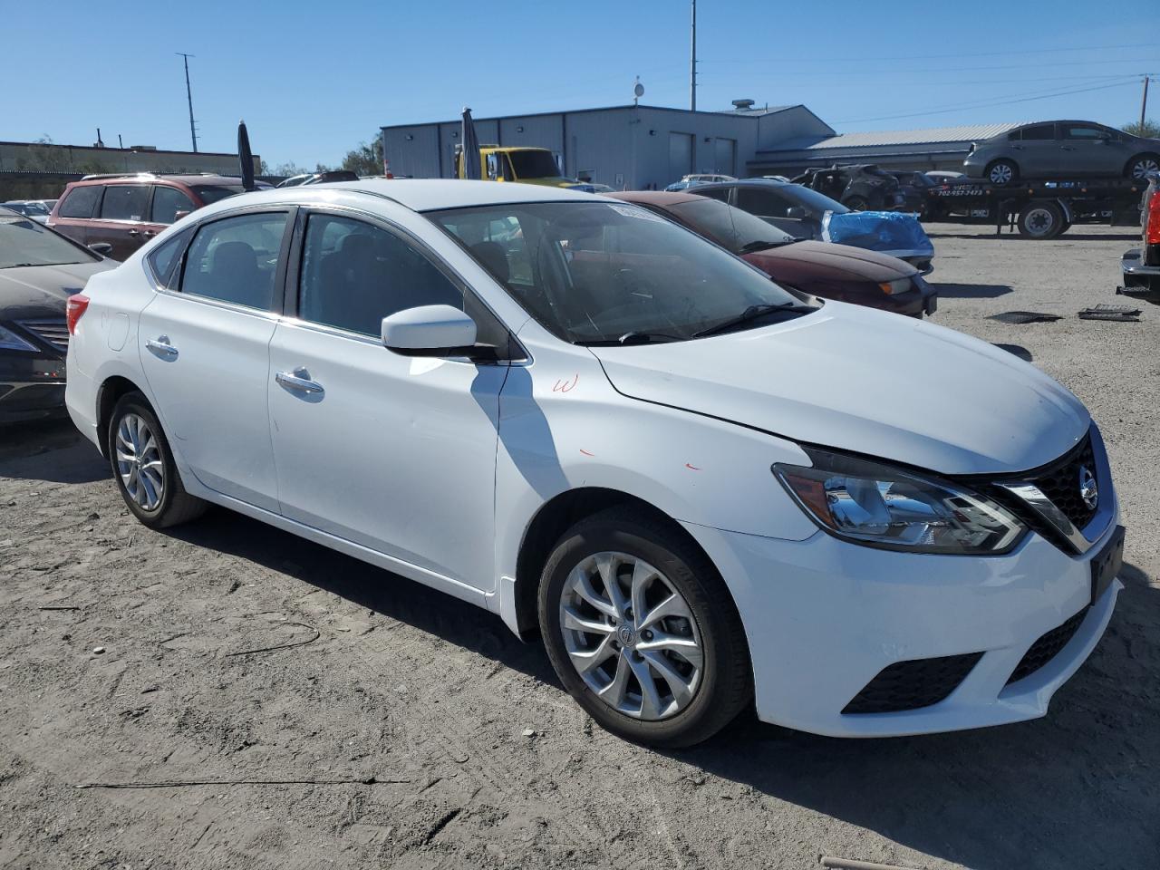 2018 Nissan Sentra VIN 3N1AB7AP1JL658369 Copart auction photo, rear end damage thumbnail 4