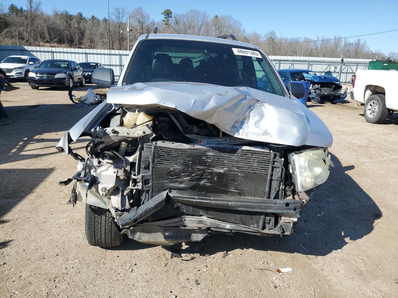 2008 Ford Escape VIN 1FMCU03178KD40117 Copart auction photo, front end / side damage thumbnail 5
