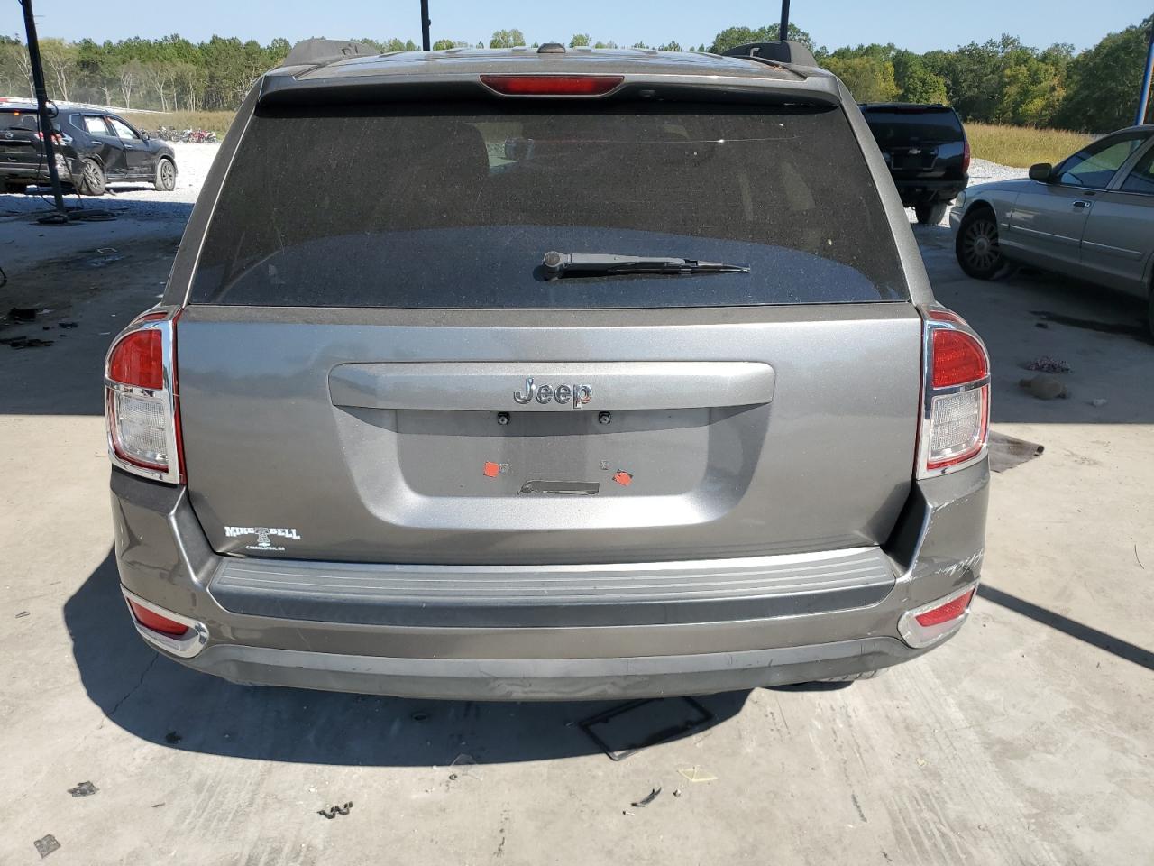 2013 Jeep Compass VIN 1C4NJCBB9DD184436 Copart auction photo, front end / side damage thumbnail 6