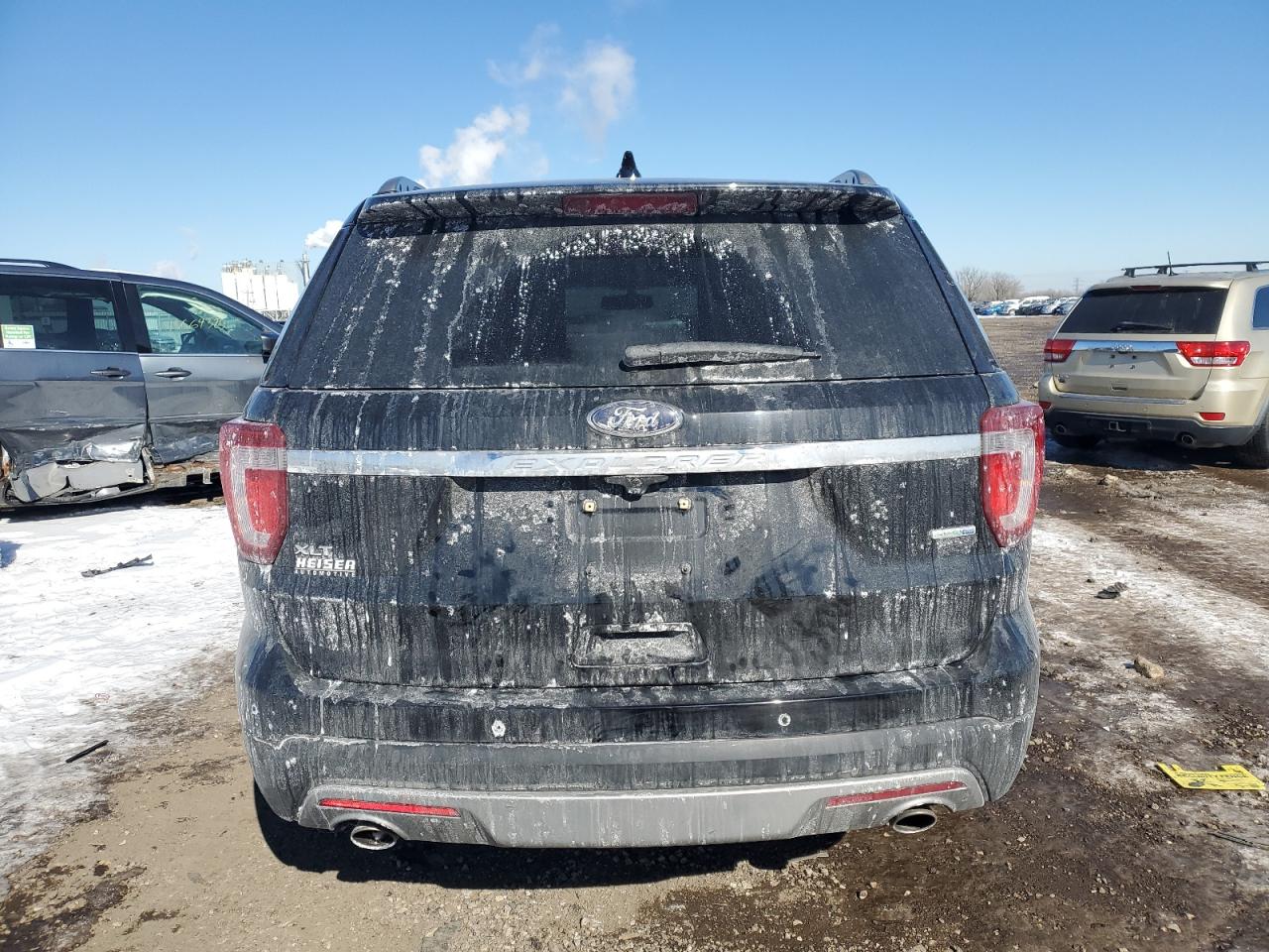2016 Ford Explorer VIN 1FM5K8D84GGA62173 Copart auction photo, front end damage thumbnail 6