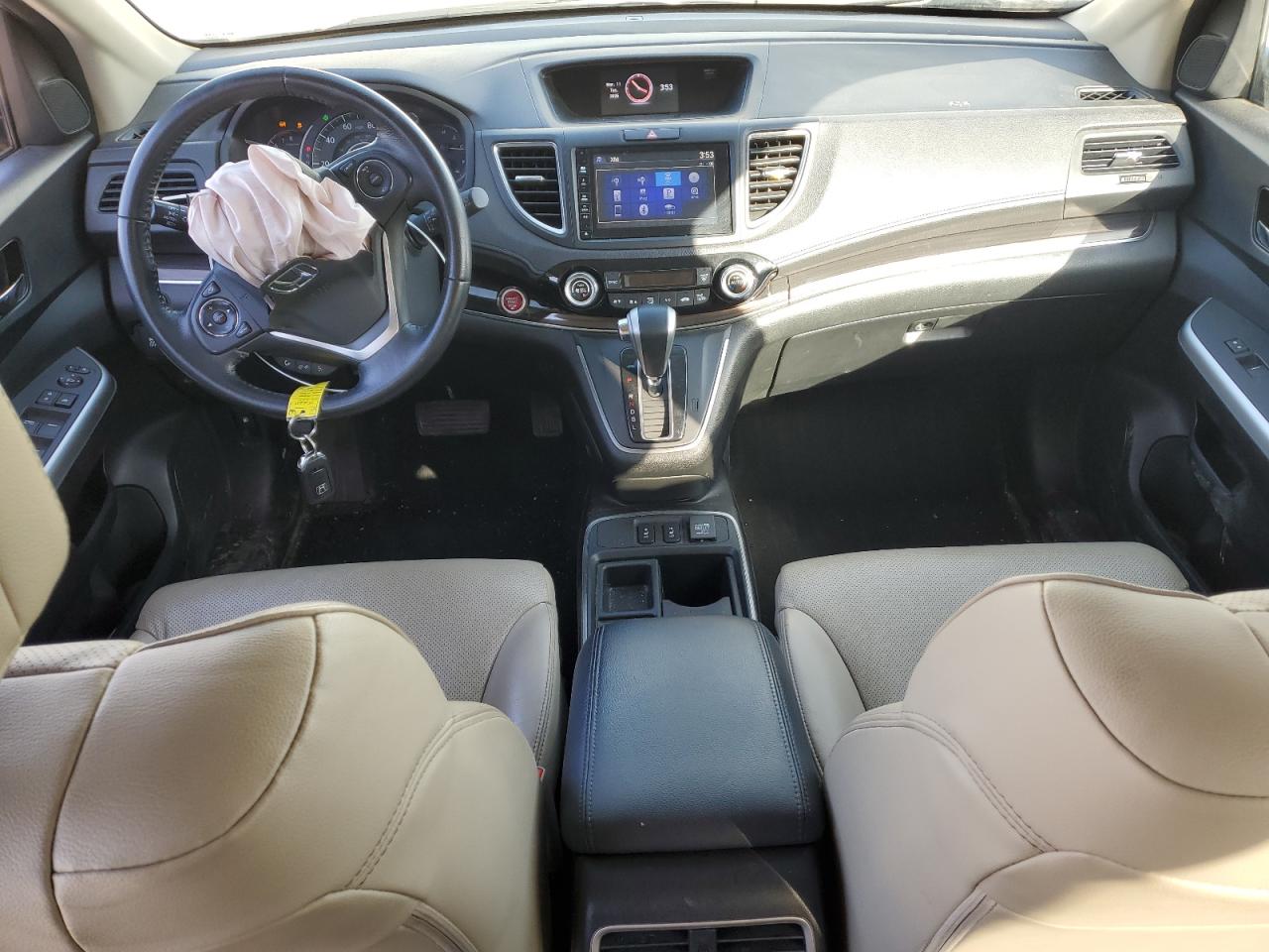 2016 Honda CR-V VIN 5J6RM4H7XGL001633 Copart auction photo, undercarriage / minor dent/scratches damage thumbnail 8
