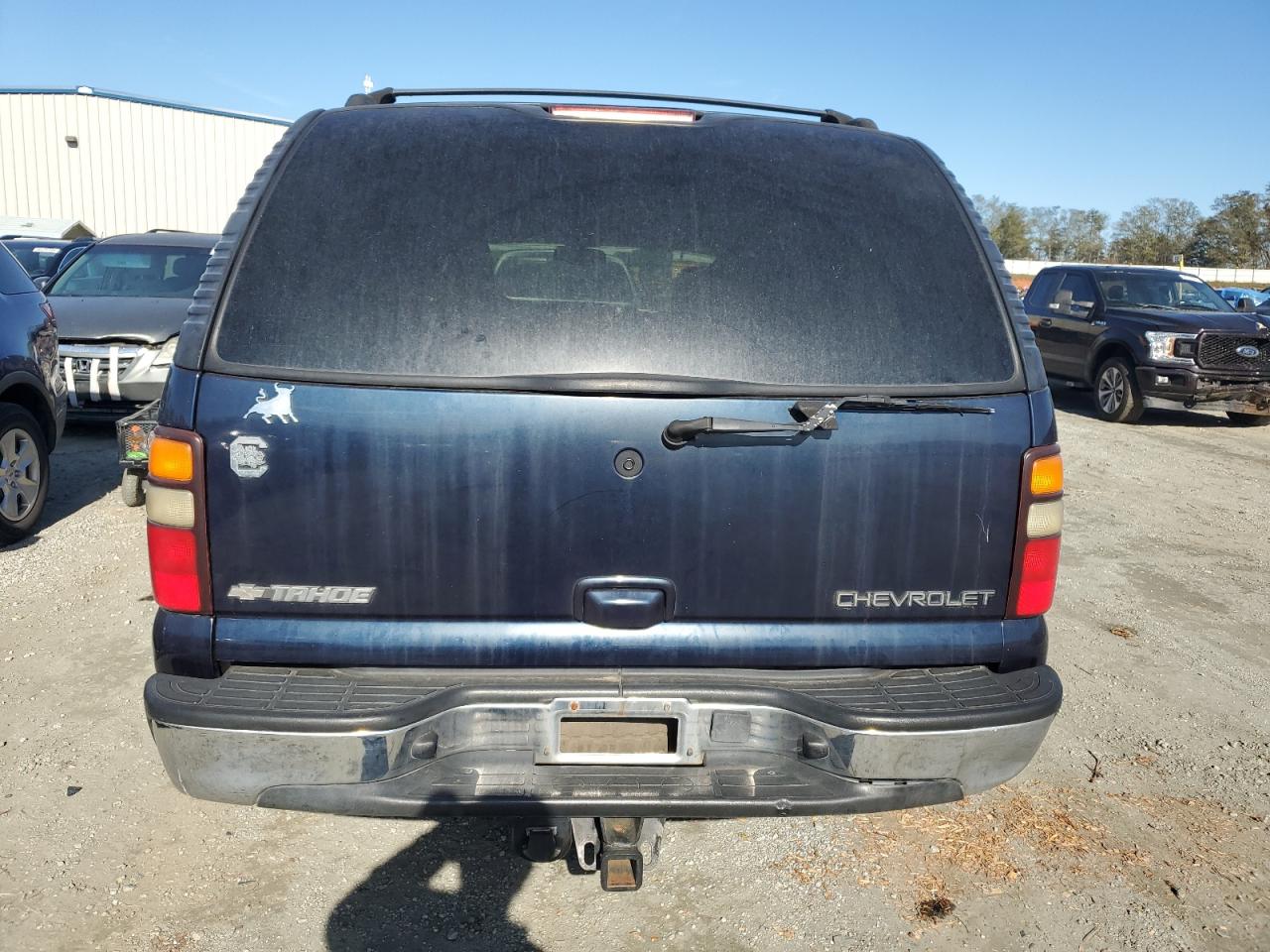 2004 Chevrolet Tahoe VIN 1GNEC13Z34R123653 Copart auction photo, front end / rear end damage thumbnail 6
