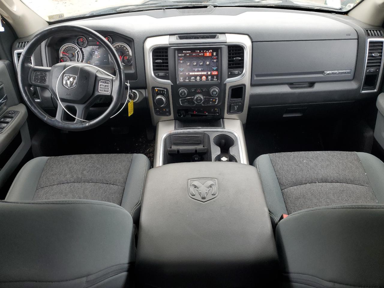 2017 RAM 1500 VIN 1C6RR7GT7HS802820 Copart auction photo, front end damage thumbnail 8