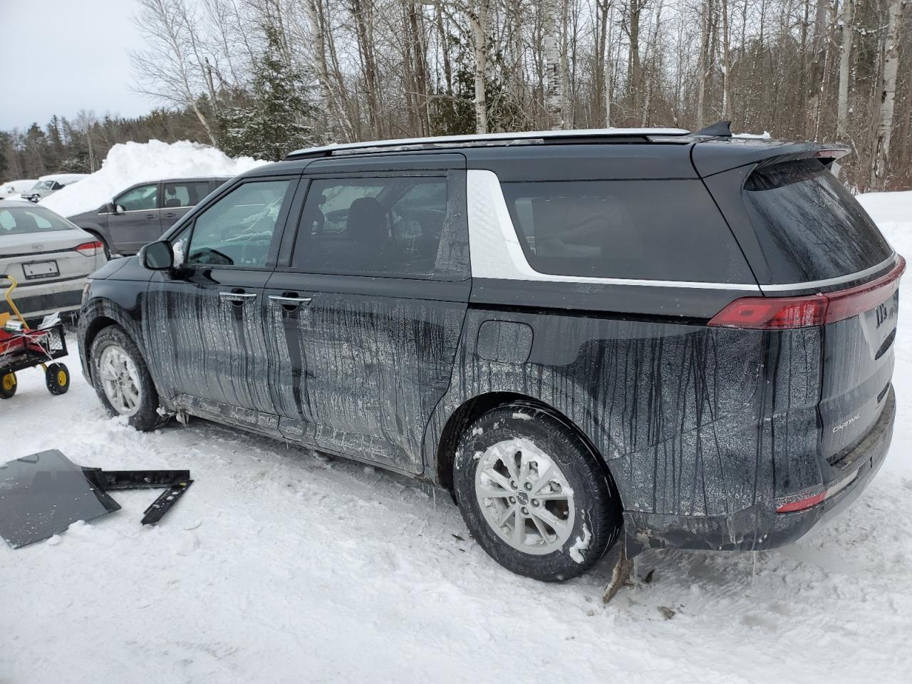 2024 KIA Carnival VIN KNDNB5H38R6388326 Copart auction photo, side damage thumbnail 2