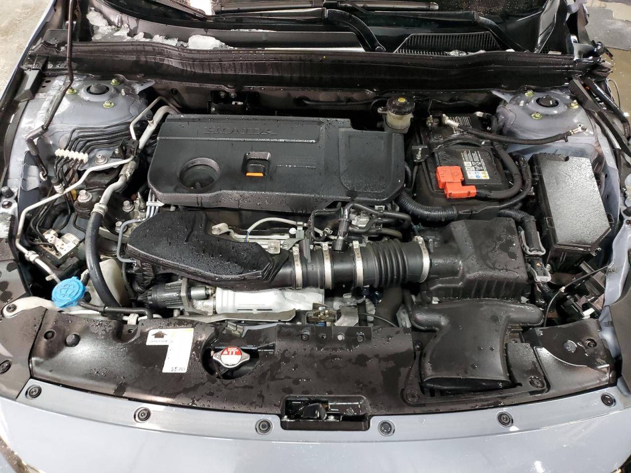 2021 Honda Accord VIN 1HGCV2F31MA013059 Copart auction photo, front end / side damage thumbnail 11