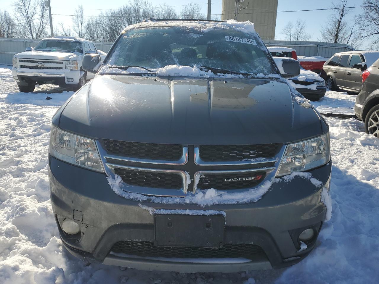 2012 Dodge Journey VIN 3C4PDCCG9CT262250 Copart auction photo, side damage thumbnail 5