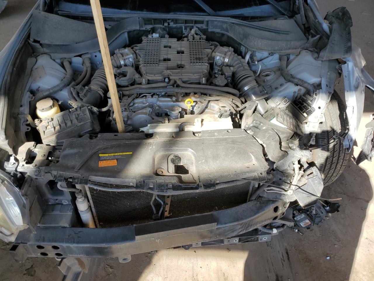 2010 Infiniti G VIN JN1CV6AP1AM402474 Copart auction photo, front end / rear end damage thumbnail 11