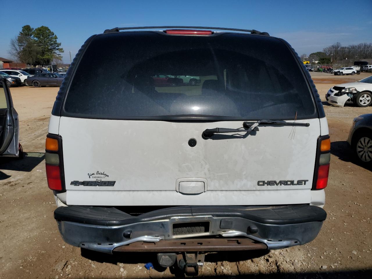 2004 Chevrolet Tahoe VIN 1GNEC13Z24J136649 Copart auction photo, side / front end damage thumbnail 6