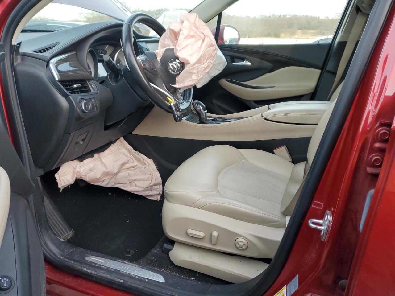 2020 Buick Envision VIN LRBFXBSA4LD085170 Copart auction photo, all over damage thumbnail 7
