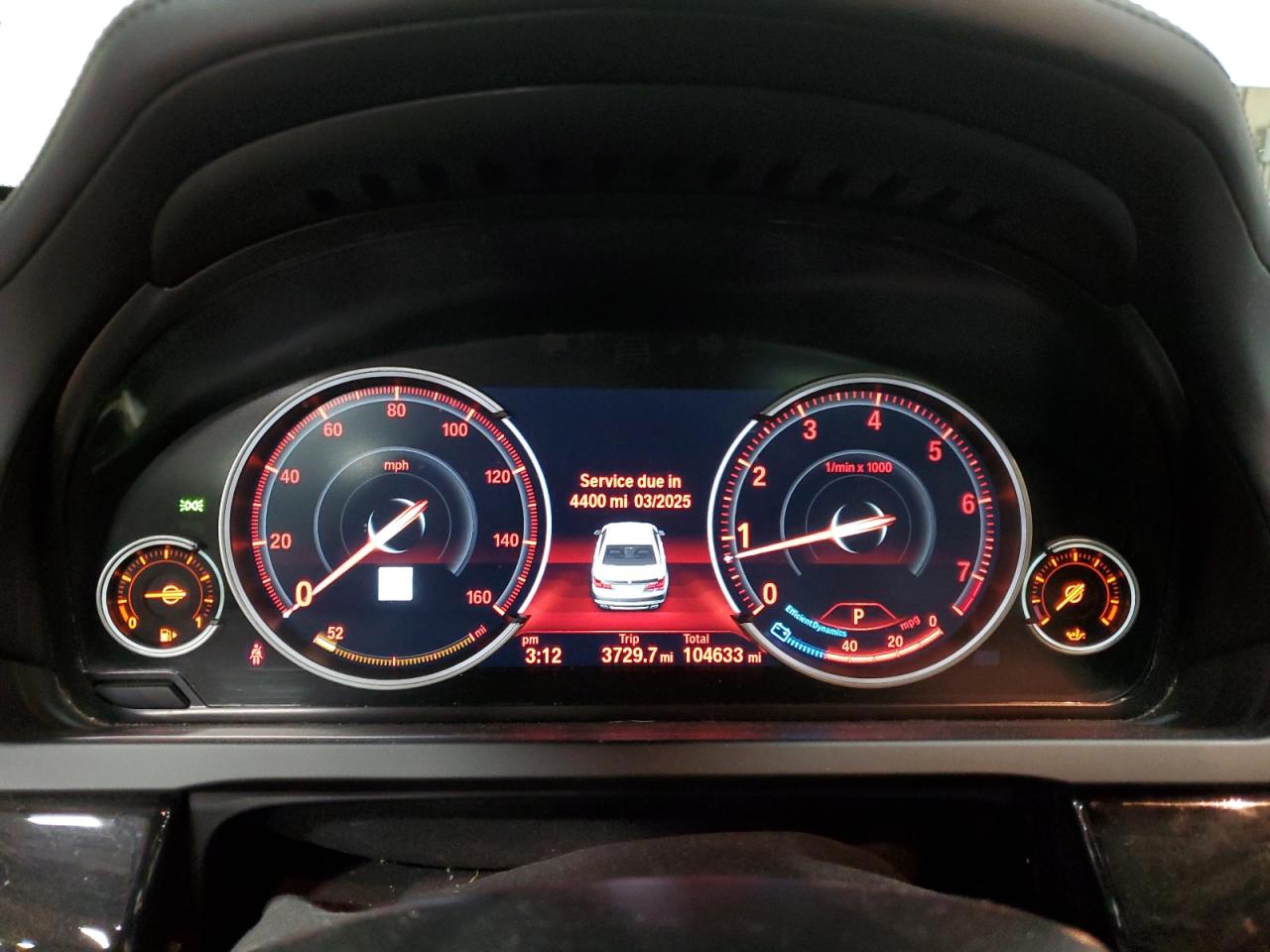 2015 BMW 7er VIN WBAYB6C54FD965787 Copart auction photo, rear end / front end damage thumbnail 9