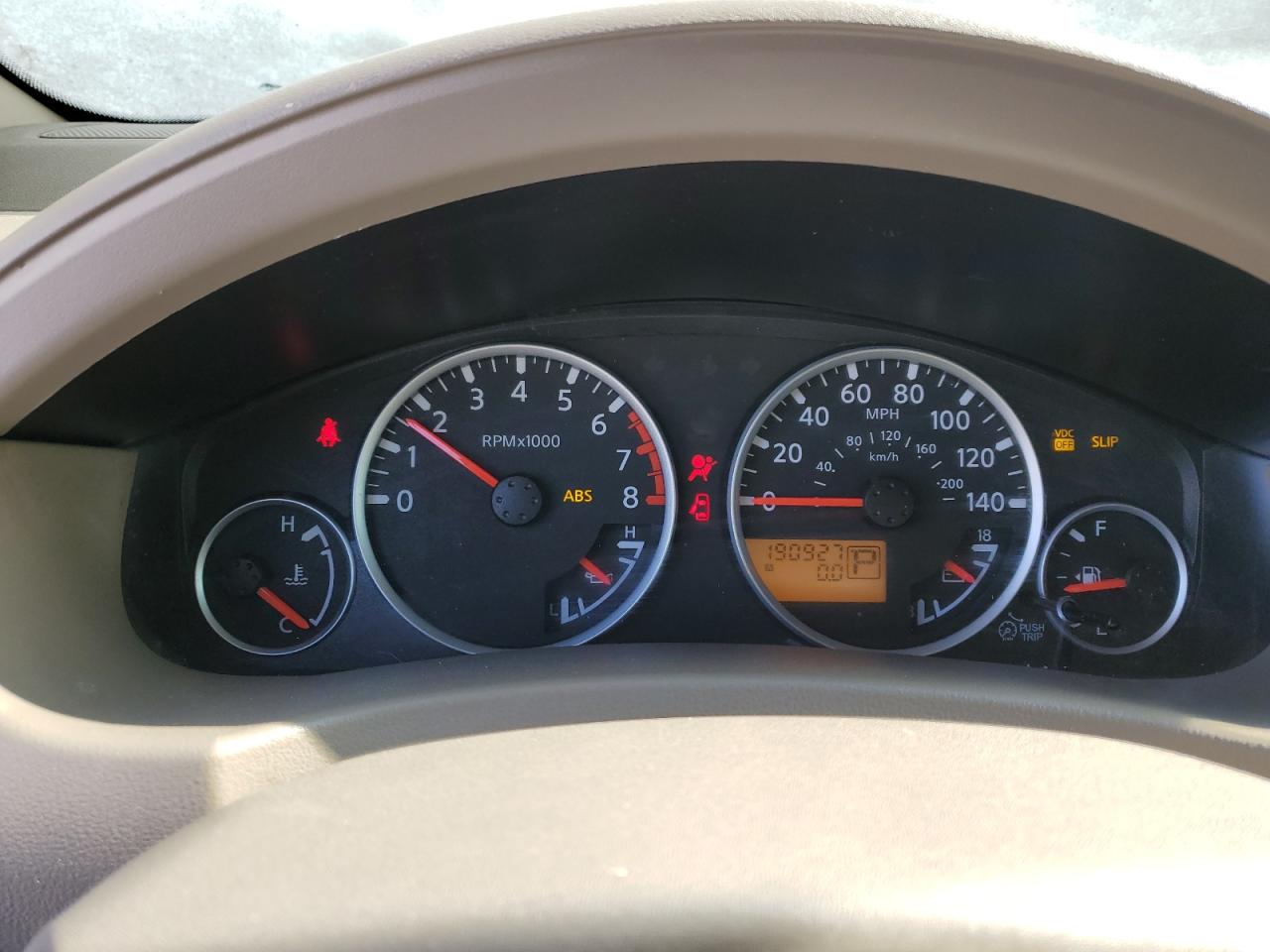 2008 Nissan Pathfinder VIN 5N1AR18U88C633522 Copart auction photo, front end / side damage thumbnail 9