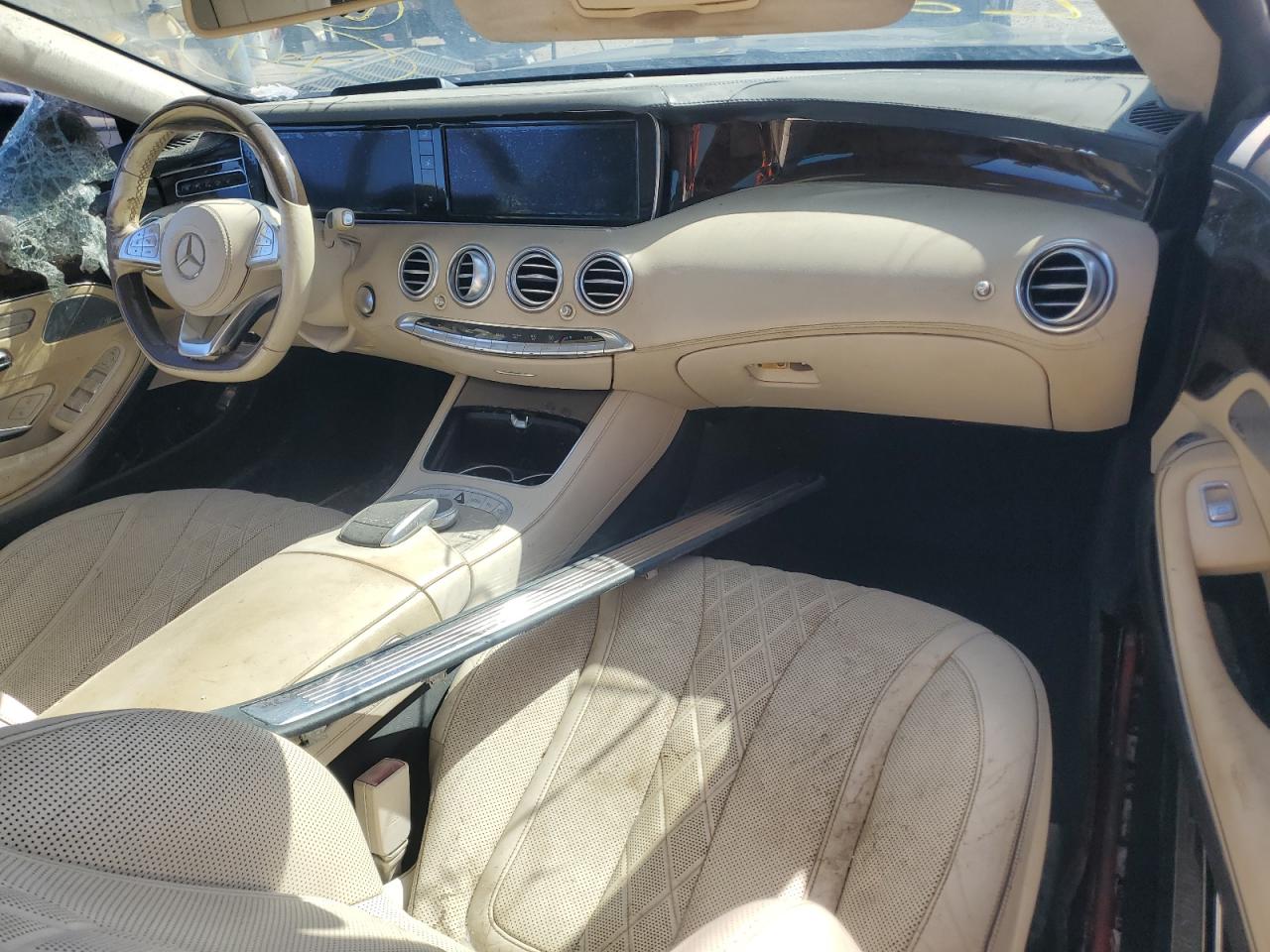 2017 Mercedes-Benz S-klasse VIN WDDXK8CB7HA031584 Copart auction photo, water/flood damage thumbnail 8