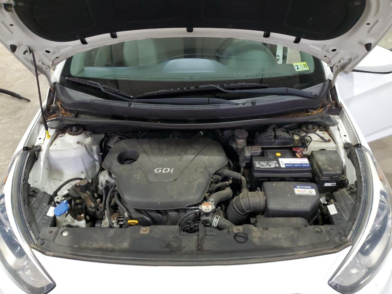 2015 Hyundai Accent VIN KMHCT5AEXFU219170 Copart auction photo, normal wear / mechanical damage thumbnail 11