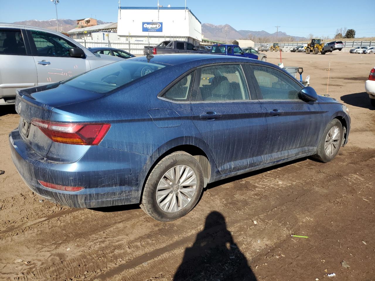 2019 Volkswagen Jetta VIN 3VWC57BU5KM214096 Copart auction photo, undercarriage damage thumbnail 3