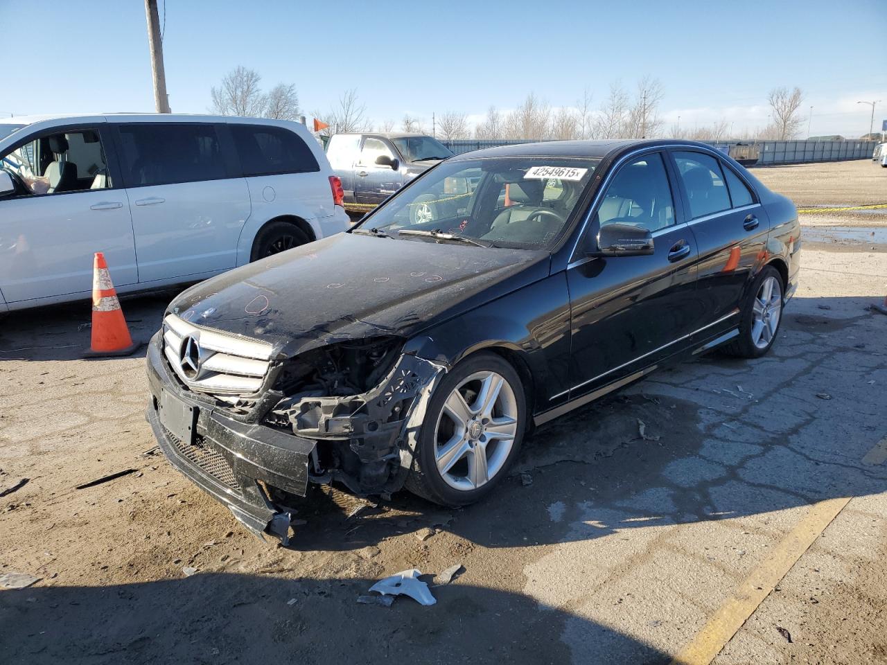 2011 Mercedes-Benz C-klasse VIN WDDGF8BB0BR158630