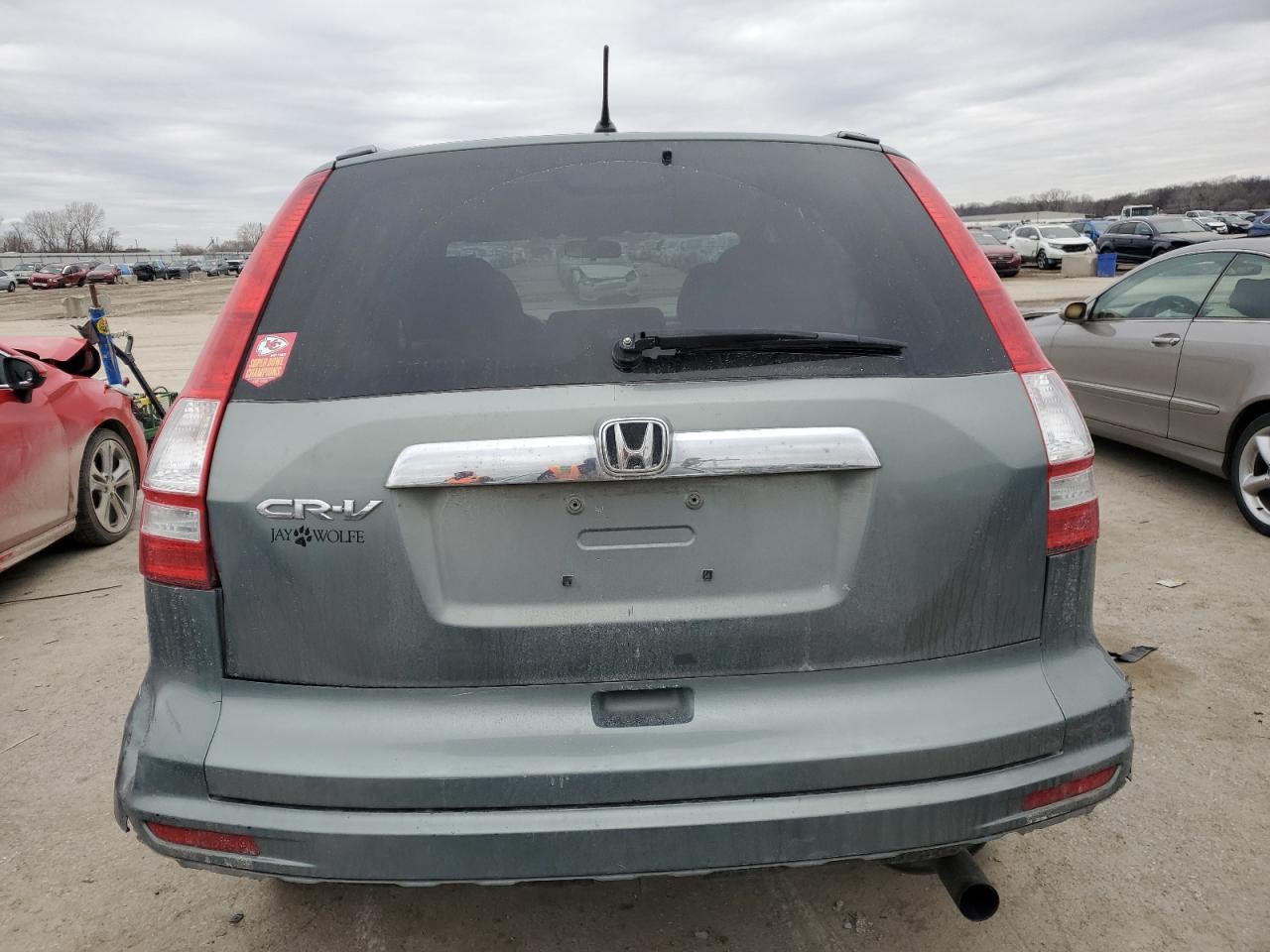 2010 Honda CR-V VIN 5J6RE3H51AL010573 Copart auction photo, all over damage thumbnail 6
