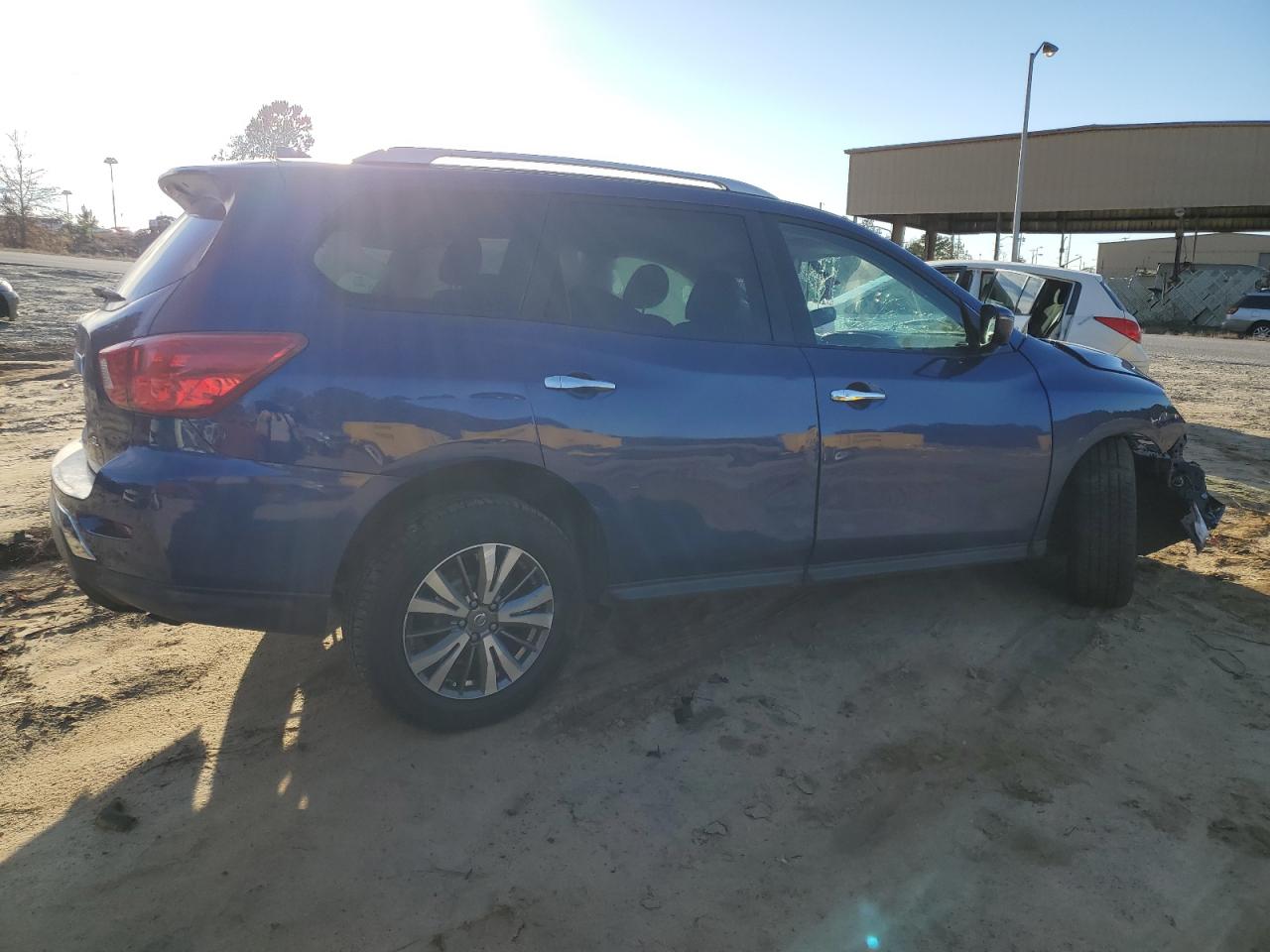 2020 Nissan Pathfinder VIN 5N1DR2CN3LC578490 Copart auction photo, all over damage thumbnail 3