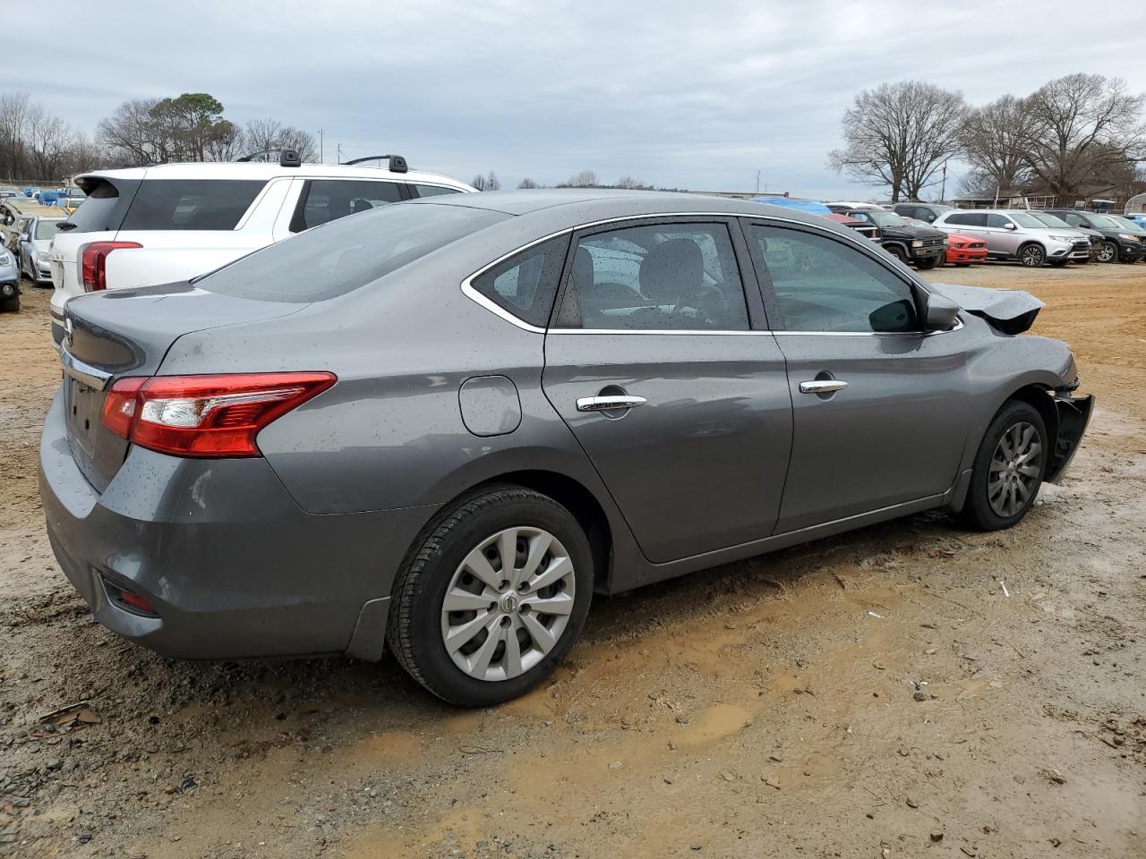 2019 Nissan Sentra VIN 3N1AB7AP0KY386711 Copart auction photo, front end damage thumbnail 3